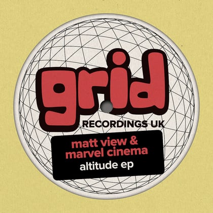 Altitude EP album by Matt View & Marvel Cinema - Drum and Bass Cover Art