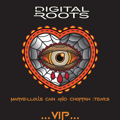 tears vip album by Marvellous Cain - Drum and Bass Cover Art
