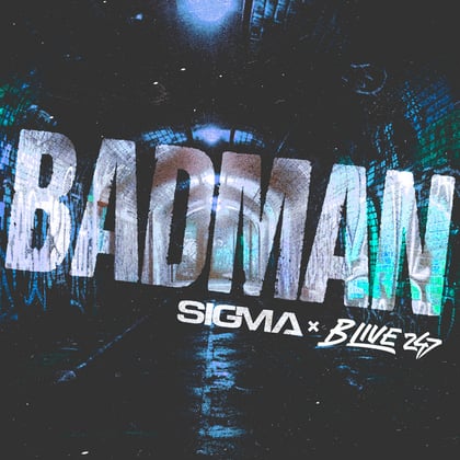 Badman album by Sigma - Drum and Bass Cover Art