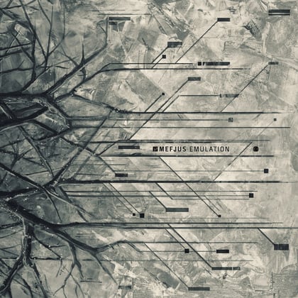 Emulation album by Mefjus - Drum and Bass Cover Art