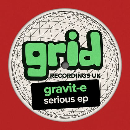 Serious EP album by Gravit-E - Drum and Bass Cover Art
