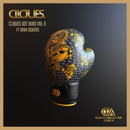 CLIQUES GOT DUBS VOL 6 album by CLIQUES. - Drum and Bass Cover Art
