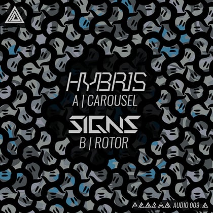 Carousel / Rotor album by Hybris & Signs - Drum and Bass Cover Art