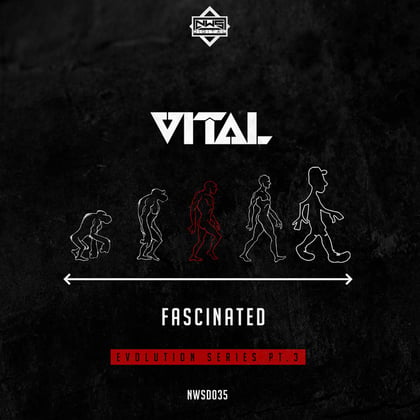Fascinated album by Vital - Drum and Bass Cover Art