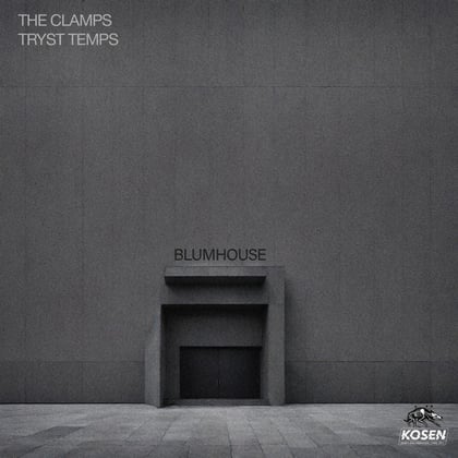 Blumhouse album by The Clamps & Tryst Temps - Drum and Bass Cover Art