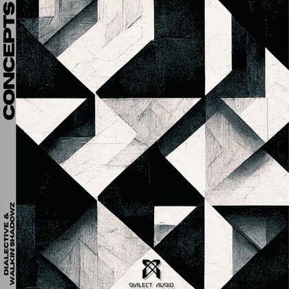 Concepts EP album by Dialective - Drum and Bass Cover Art