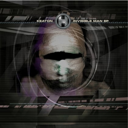 The Invisible Man album by Keaton - Drum and Bass Cover Art