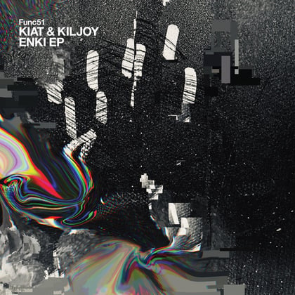 Enki EP album by Kiljoy - Drum and Bass Cover Art