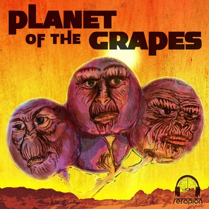 Planet of the Grapes album by Serapion - Drum and Bass Cover Art