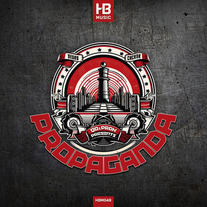 Propaganda album by Prdk - Drum and Bass Cover Art