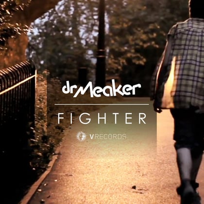 Fighter album by Dr Meaker & Lorna King - Drum and Bass Cover Art