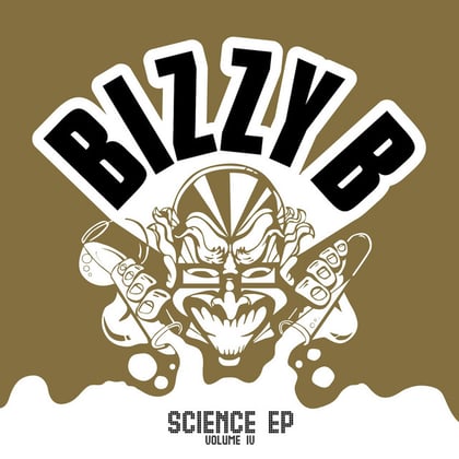 Science EP Volumes III & IV album by Bizzy B - Drum and Bass Cover Art