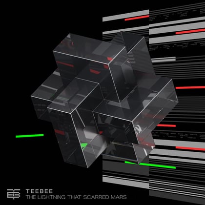 The Lightning That Scarred Mars album by Teebee - Drum and Bass Cover Art