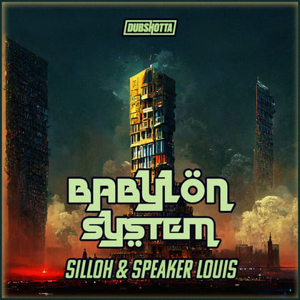 Babylon System album by Silloh - Drum and Bass Cover Art