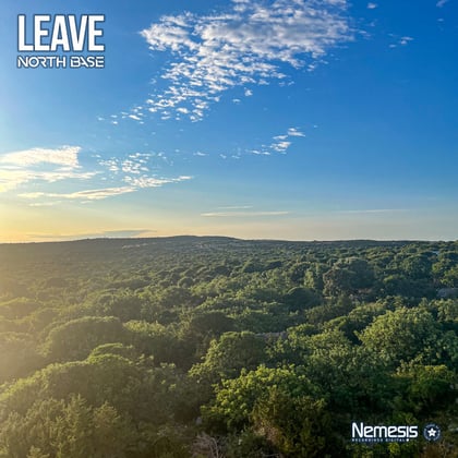 Leave album by North Base - Drum and Bass Cover Art