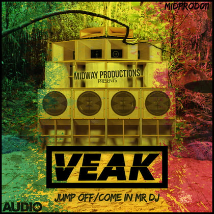 Jump Off / Come In Mr DJ album by Veak - Drum and Bass Cover Art