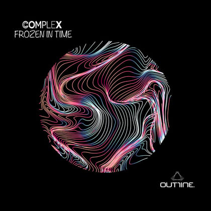 Frozen in Time album by Complex - Drum and Bass Cover Art