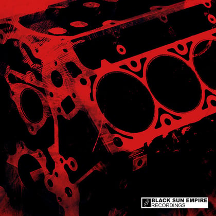 Musclecar / Taurine album by Black Sun Empire & n.phect - Drum and Bass Cover Art