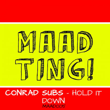 Hold It Down album by Conrad Subs - Drum and Bass Cover Art