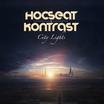 City Lights EP album by Hocseat - Drum and Bass Cover Art