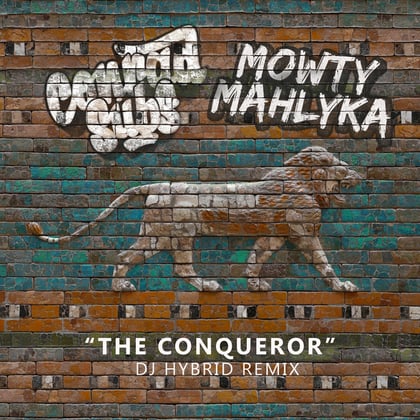conqueror (DJ Hybrid Remix) album by Conrad Subs & DJ Hybrid - Drum and Bass Cover Art