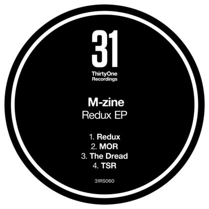 Redux EP album by M-zine - Drum and Bass Cover Art