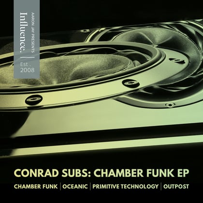 Chamber Funk EP album by Conrad Subs - Drum and Bass Cover Art