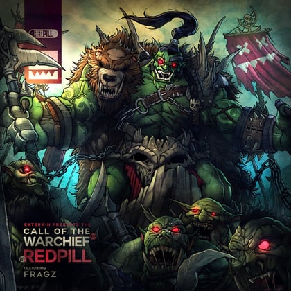 Call Of The Warchief EP album by Redpill - Drum and Bass Cover Art