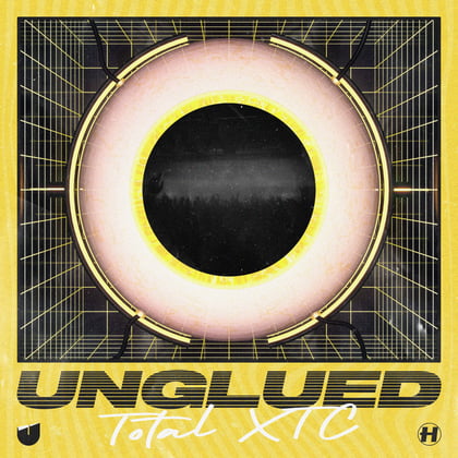 Total XTC album by Unglued - Drum and Bass Cover Art