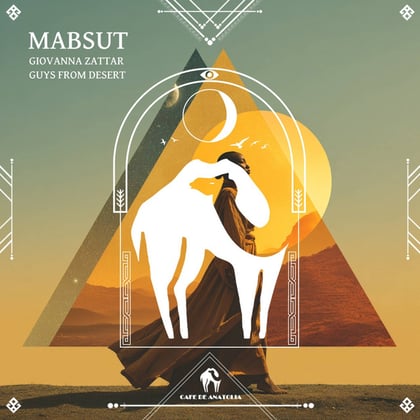 Mabsut album by Tengu, Giovanna Zattar, Guys From Desert & Cafe De Anatolia - Drum and Bass Cover Art