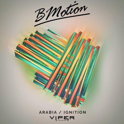 Arabia / Ignition album by BMotion - Drum and Bass Cover Art