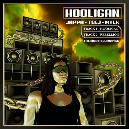 Hooligan album by Jappa & Teej - Drum and Bass Cover Art
