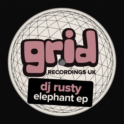 Elephant EP album by DJ Rusty - Drum and Bass Cover Art
