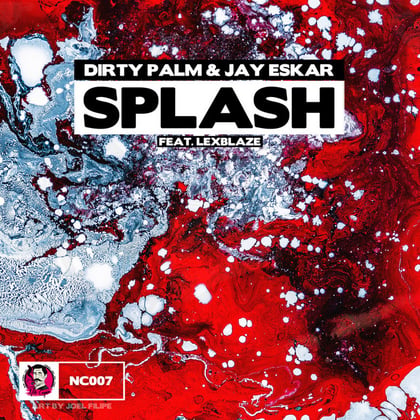 Splash album by Macky Gee, Dirty Palm & Jay Eskar - Drum and Bass Cover Art