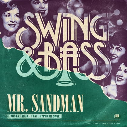 Mr. Sandman album by Mista Trick - Drum and Bass Cover Art