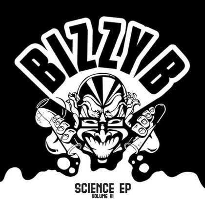 Science EP Vol III album by Bizzy B - Drum and Bass Cover Art