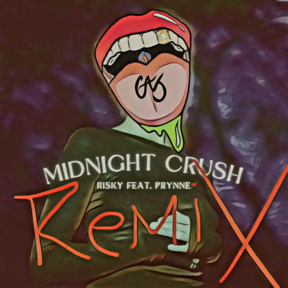 Midnight Crush (G.A.S Remix) album by Risky - Drum and Bass Cover Art