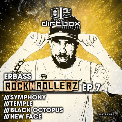 Rock N Rollerz EP 7 album by ERBass - Drum and Bass Cover Art