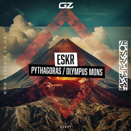 Pythagoras / Olympus Mons album by ESKR - Drum and Bass Cover Art