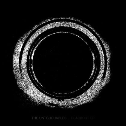 Blackout EP album by The Untouchables - Drum and Bass Cover Art