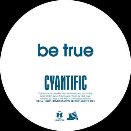 Be True album by Cyantific - Drum and Bass Cover Art