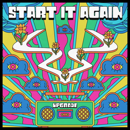 Start It Again album by Upgrade (UK) - Drum and Bass Cover Art