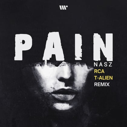 Pain album by Nasz - Drum and Bass Cover Art