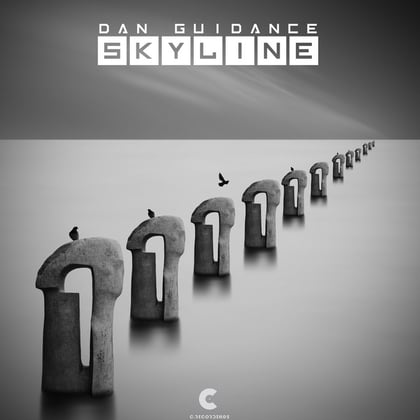 Skyline album by Marvel Cinema & Dan Guidance - Drum and Bass Cover Art