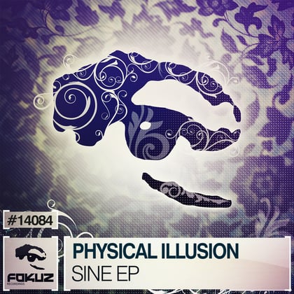 Sine EP album by Physical Illusion - Drum and Bass Cover Art