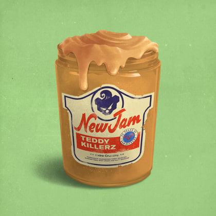 New Jam album by A.M.C & Teddy Killerz - Drum and Bass Cover Art