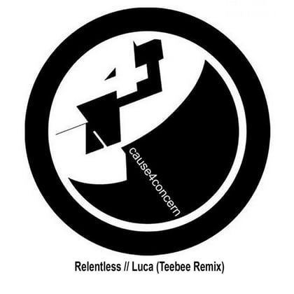 Relentless / Luca (Teebee Remix) album by Cause4Concern - Drum and Bass Cover Art