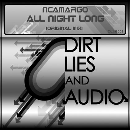 All Night Long album by nCamargo - Drum and Bass Cover Art
