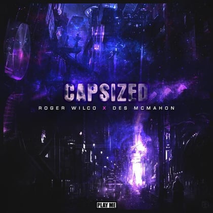 Capsized album by Des McMahon - Drum and Bass Cover Art