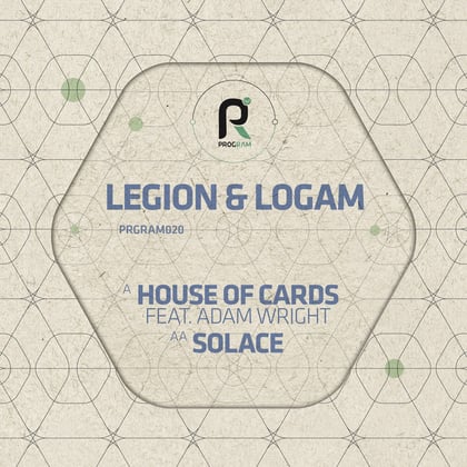 House of Cards / Solace album by Legion & Logam - Drum and Bass Cover Art